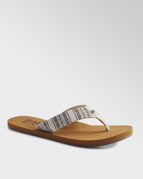 1 Baja Sandals White JFOT1BBA Billabong