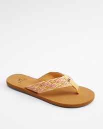 1 Kai Braided Sandals Yellow JFOTVBKA Billabong