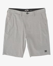 0 Crossfire X  Mid Submersible Short 19" Grey M2011BCM Billabong