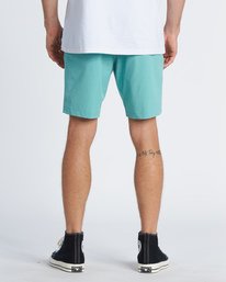 5 Crossfire X  Mid Submersible Short 19" Blue M2011BCM Billabong