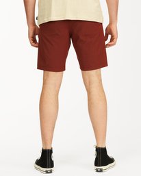 5 Crossfire X  Mid Submersible Short 19" Red M2011BCM Billabong