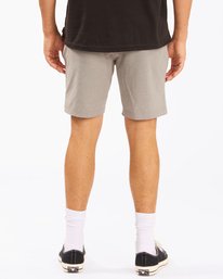 5 Crossfire X  Mid Submersible Short 19" Grey M2011BCM Billabong