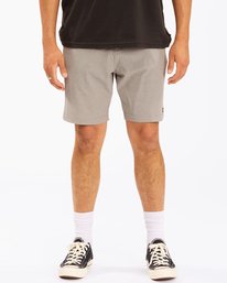 2 Crossfire X  Mid Submersible Short 19" Grey M2011BCM Billabong