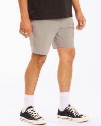 4 Crossfire X  Mid Submersible Short 19" Grey M2011BCM Billabong