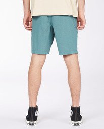 5 Crossfire X  Mid Submersible Short 19" Blue M2011BCM Billabong