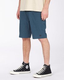 3 Crossfire Submersible Short 21" Blue M2021BCX Billabong