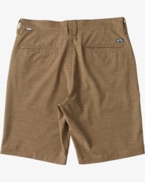 1 Crossfire Slub Submersible Short 21" Brown M2031BCS Billabong