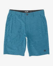 0 Crossfire Slub Submersible Short 21" Blue M2031BCS Billabong