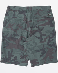 1 Crossfire Slub Submersible Short 21" Green M2031BCS Billabong