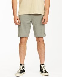 2 Crossfire Slub Submersible Short 21" Grey M2031BCS Billabong