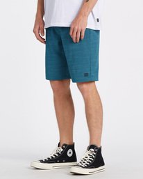 3 Crossfire Slub Submersible Short 21" Blue M2031BCS Billabong
