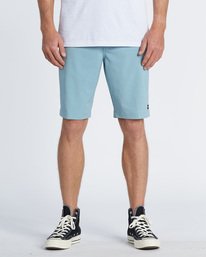 2 Crossfire Slub Submersible Short 21" Blue M2031BCS Billabong