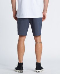 4 A/Div Surftrek Wick Short 20" Blue M2161BSW Billabong