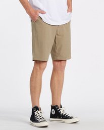 4 A/Div Surftrek Heather Short 20" Green M2421BSH Billabong