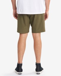 5 A/Div Transport Elastic Waist Shorts 18"  M2512BTE Billabong