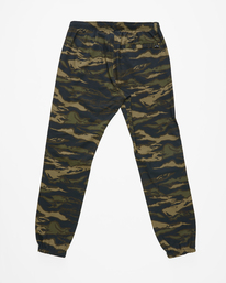 4 A/Div Transport Elastic Waist Pants Black M3153BTP Billabong