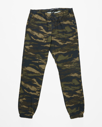 3 A/Div Transport Elastic Waist Pants Black M3153BTP Billabong