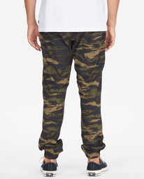 2 A/Div Transport Elastic Waist Pants Black M3153BTP Billabong