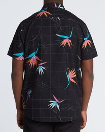 2 Sundays Floral Short Sleeve Shirt Orange M5041BSF Billabong