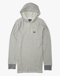 4 Keystone Pullover Thermal Hoodie Brown M9013BKE Billabong