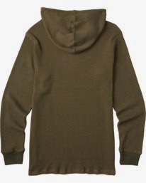 4 Keystone Pullover Thermal Hoodie Green M9013BKE Billabong
