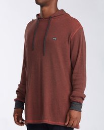 1 Keystone Pullover Thermal Hoodie Red M9013BKE Billabong