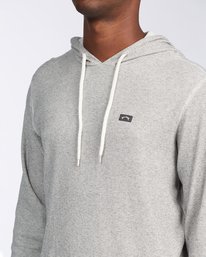 billabong, Keystone Pullover Thermal Hoodie, OATMEAL (oat) KEYSTONE PULLOVER M9013BKE