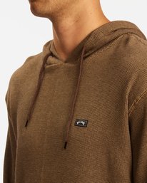 3 Keystone Pullover Thermal Hoodie White M9013BKE Billabong