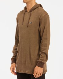 1 Keystone Pullover Thermal Hoodie White M9013BKE Billabong
