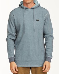 0 Keystone Pullover Thermal Hoodie Blue M9013BKE Billabong