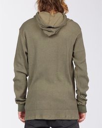2 Keystone Pullover Thermal Hoodie Green M9013BKE Billabong
