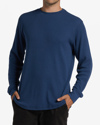 0 Essential Long Sleeve Thermal Blue M9173BES Billabong