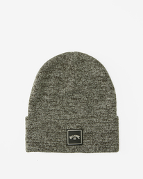 0 Stacked Heather Beanie Black MABN3BSH Billabong