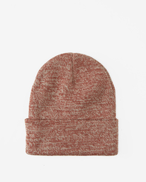 1 Stacked Heather Beanie Red MABN3BSH Billabong
