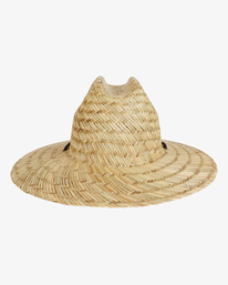 4 Tides Straw Lifeguard Hat White MAHW1BTI Billabong
