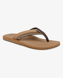 1 All Day Impact Slip-On Sandals Brown MFOT1BAD Billabong