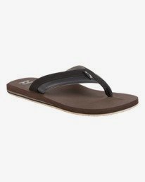 3 All Day Impact Slip-On Sandals Brown MFOT1BAD Billabong