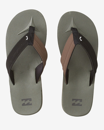 1 All Day Impact Slip-On Sandals Green MFOT1BAD Billabong