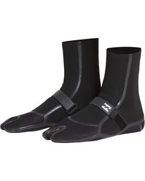 1 5mm Furnace Carbon Split Toe Boots Black MWBOQBF5 Billabong