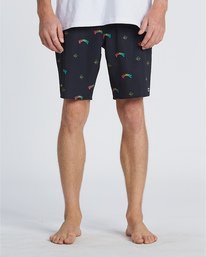 Sundays Mini Pro 19" - Printed Board Shorts for Men  S1BS34BIP0