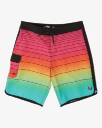 4 73 Stripe Pro 20" 2022 - Gestreifte Boardshorts für Herren Rosa S1BS36BIP0 Billabong