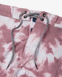 7 All Day Riot 19" - Tie-Dye Board Shorts for Men Purple S1BS53BIP0 Billabong