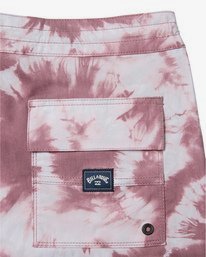 9 All Day Riot 19" - Tie-Dye Board Shorts for Men Purple S1BS53BIP0 Billabong