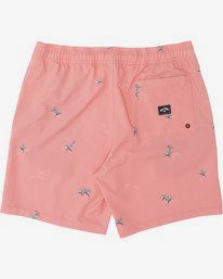 4 Sundays Pigment Laybacks 17" - Boardshort à taille élastique pour Homme Rose S1LB02BIP0 Billabong