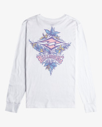 1 Blue Flower 2022 - T- shirt met Lange Mouwen voor Dames White S3LS50BIMU Billabong