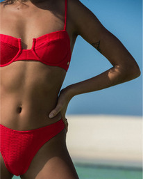 1 Wave Trip - Underwire Bikini Top  for Red T3ST35BIMU Billabong