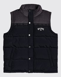 1 Heritage - Chaqueta Acolchada para Hombre Negro U1JK39BIF0 Billabong
