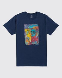 4 Cubes - T-shirt pour Homme Bleu U1SS72BIF0 Billabong