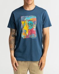 0 Cubes - T-shirt pour Homme Bleu U1SS72BIF0 Billabong