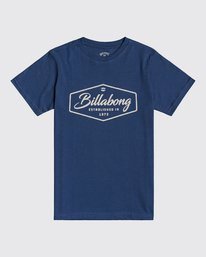 0 Trademark - T-shirt pour Garçon 8 - 14 Bleu U2SS03BIF0 Billabong